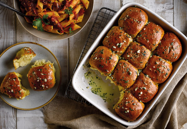 brioche sliders garlic bread